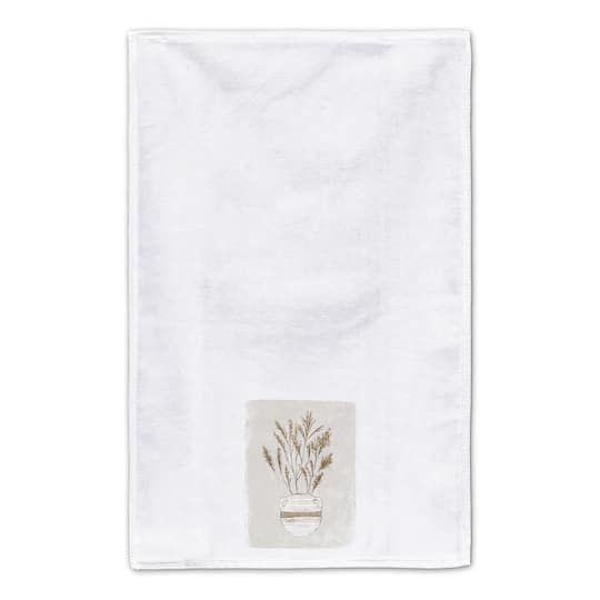 Pampas Plant Striped 16" x 25" Towel Set